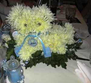 PUPPY CENTERPIECE FOR BABY SHOWER OR BIRTHDAY